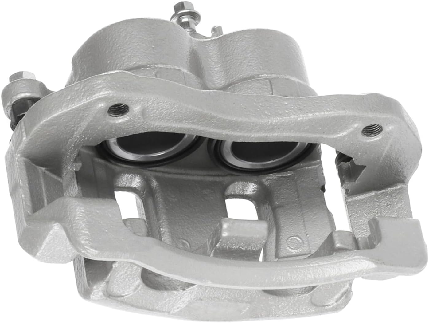 Detroit Axle - Front Left and Right Brake Calipers with Brackets Assembly Replacement for Kia Sedona Hyundai Entourage - 2pc Set
