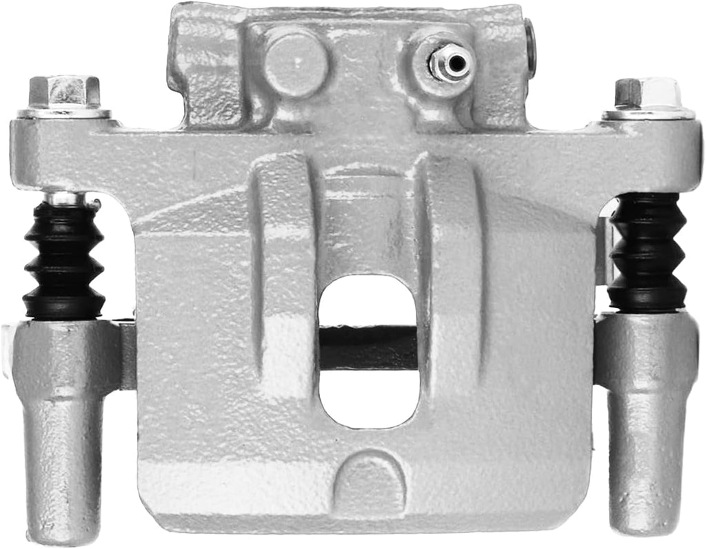 Detroit Axle - Rear Brake Calipers w/Bracket Ceramic Brake Pads Replacement for 200 Patriot Compass Avenger Sebring Caliber Lancer - 4pc Set