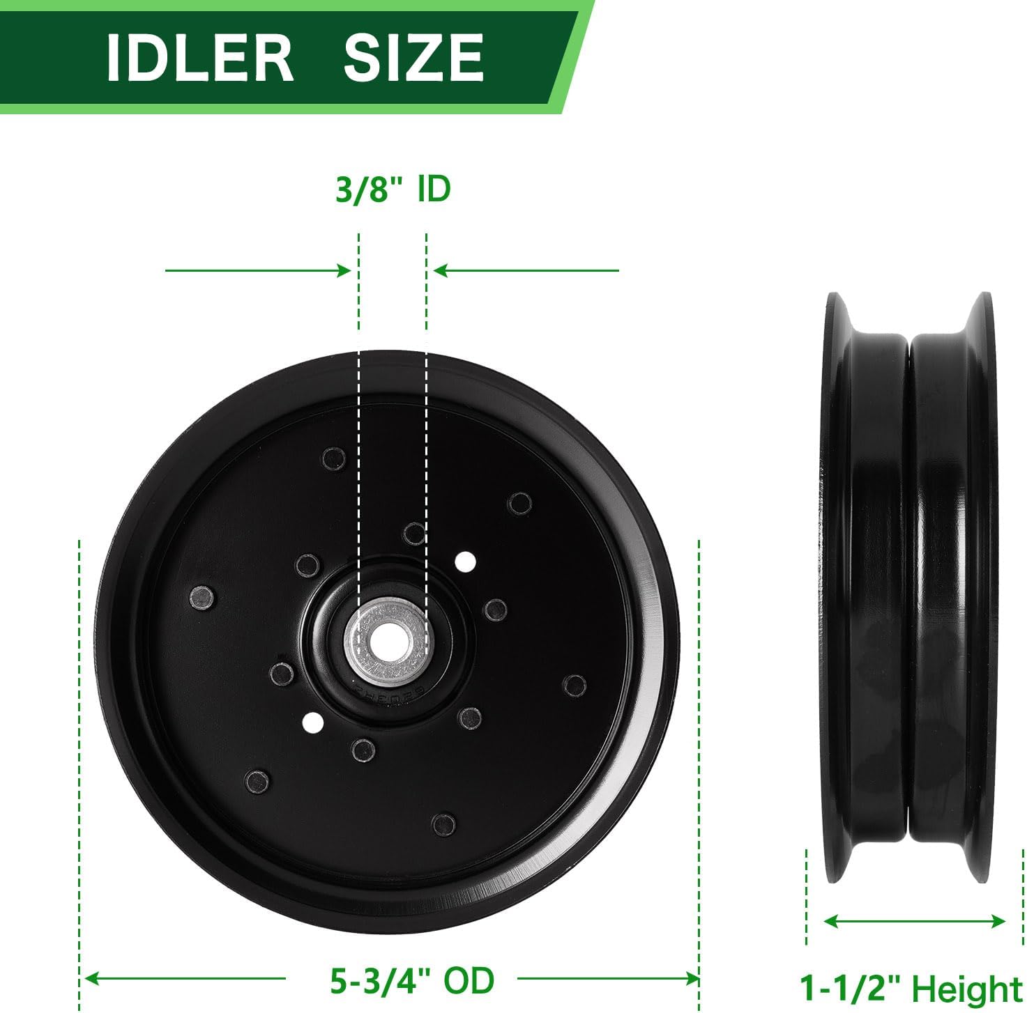 54 inch Deck Spindle Kit for MTD Cub Cad et RZT L54KH L54KW S54 Zero Turn Mower（3） Spindle 618-05137（3） Blade 742-0677 （2） Idler 753-04129（1） Idler 756-04511B（1） Be lt 954-04329