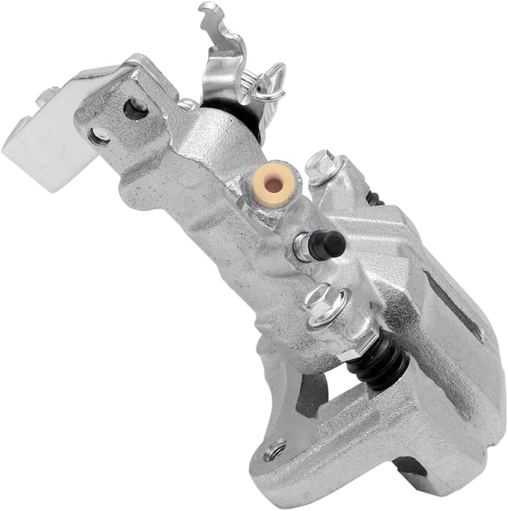 Detroit Axle - Rear Brake Kit for 2003-2007 Honda Accord 2004-2008 Acura TSX 2005 2006 Disc Brake Rotors Ceramic Brakes Pads Left Brake Caliper Replacement:10.24' inch Rear Rotors