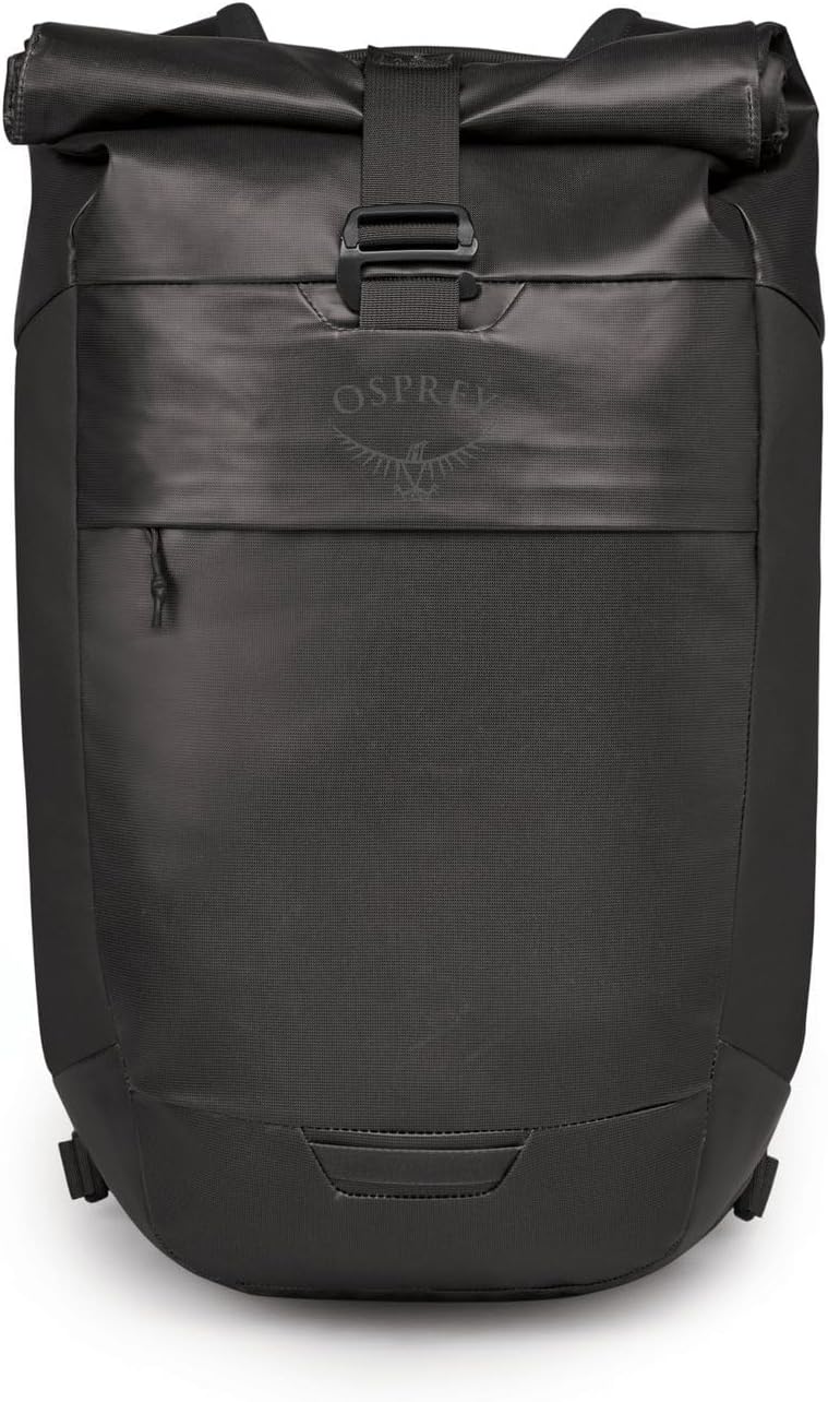 Osprey Transporter Roll Top Laptop Backpack, Black