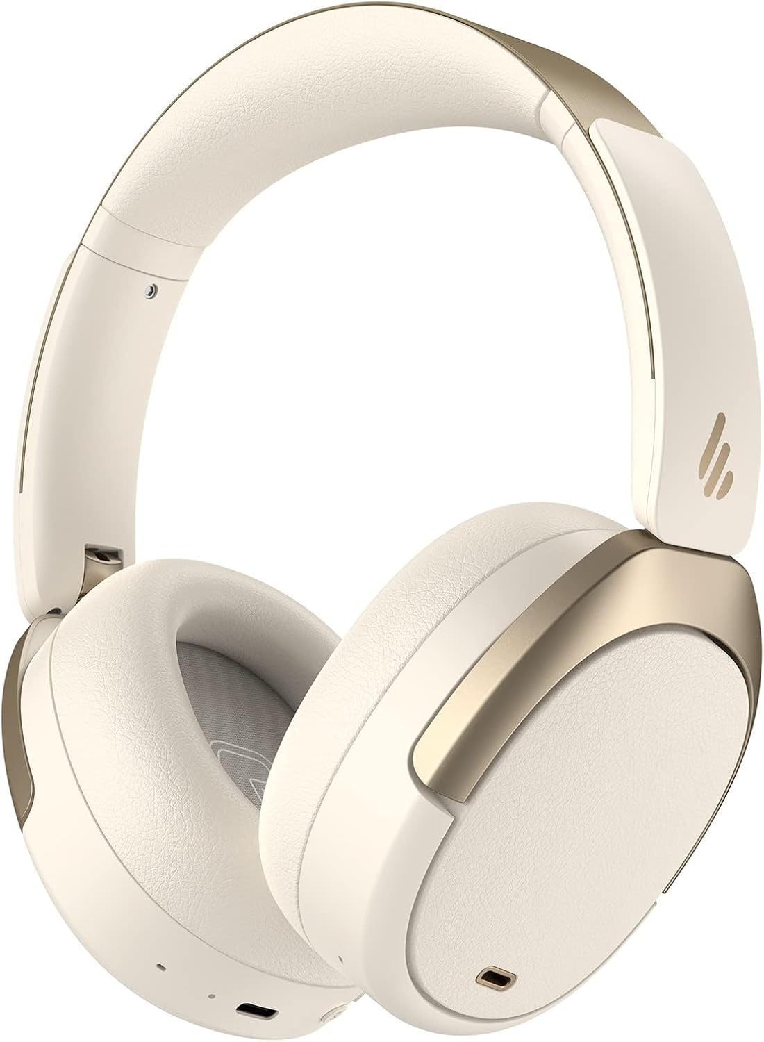 Edifier WH950NB Wireless Headphones - Active Noise Cancelling Headsets - Bluetooth 5.3 - Hi-Res Audio - 55H Playtime - Google Fast Pairing - Dual-Device Connection - Connect to App (Ivory)