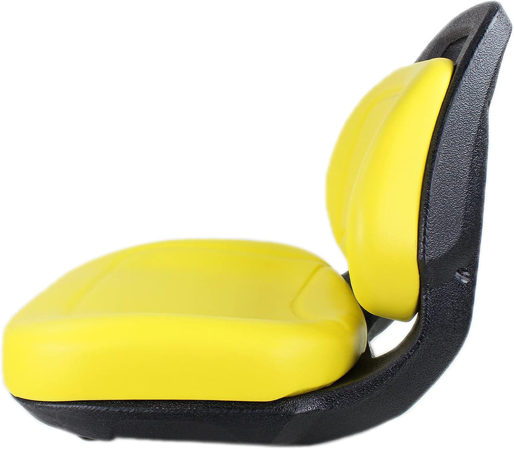 E-AUC11188 Deluxe Yellow Seat for John Deere Lawn Tractors X360, X340, X324, X320, X300R, X304, X300, X305R, X310, X330, X350, X350R, X354, X384, X380, X370, X394, X390, X580, X570+
