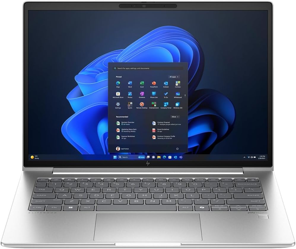 HP EliteBook 845 G11 14' Touchscreen Notebook - WUXGA - AMD Ryzen 7 8840U - 32 GB - 1 TB SSD - English Keyboard - Smart Buy - AMD Chip - 1920 x 1200 - Windows 11 Pro - Radeon 780M Graphics - in-Plane