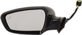 Garage-Pro Driver Side Power Heated Mirror for Kia Forte Forte5 2017-2018 Power Fold With Signal Light, Blind Spot Monitor & Puddle Lamp Paintable