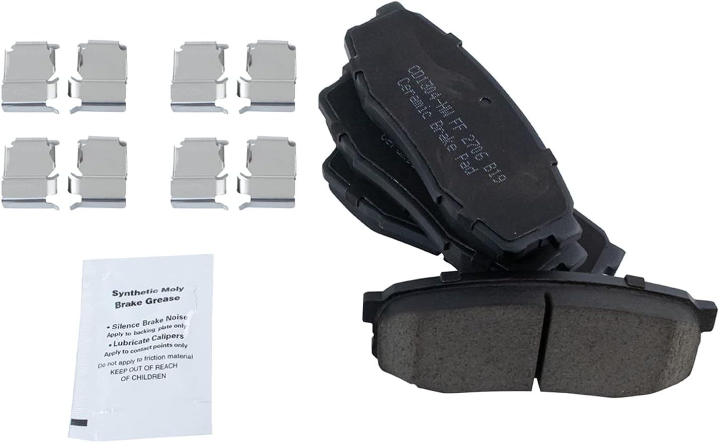 TRQ Performance Rear Brake Pad and Rotor Set Ceramic Drilled Slotted Coated Rotors Calipers Compatible with 2008-2015 Toyota Sequoia 2007-2015 Tundra