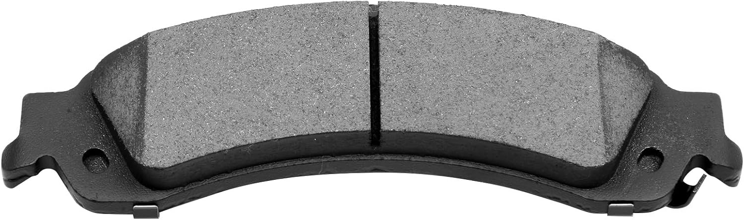 CCIYU D834 55084 Brake Kit Fit For Chevy For Avalanche 1500 2002-2006,For Silverado 1500 2001-2006,For Suburban 1500 2000-2006,For Tahoe 2000-2006, Rear Disc Brake Rotor and Pad Set 6PCS