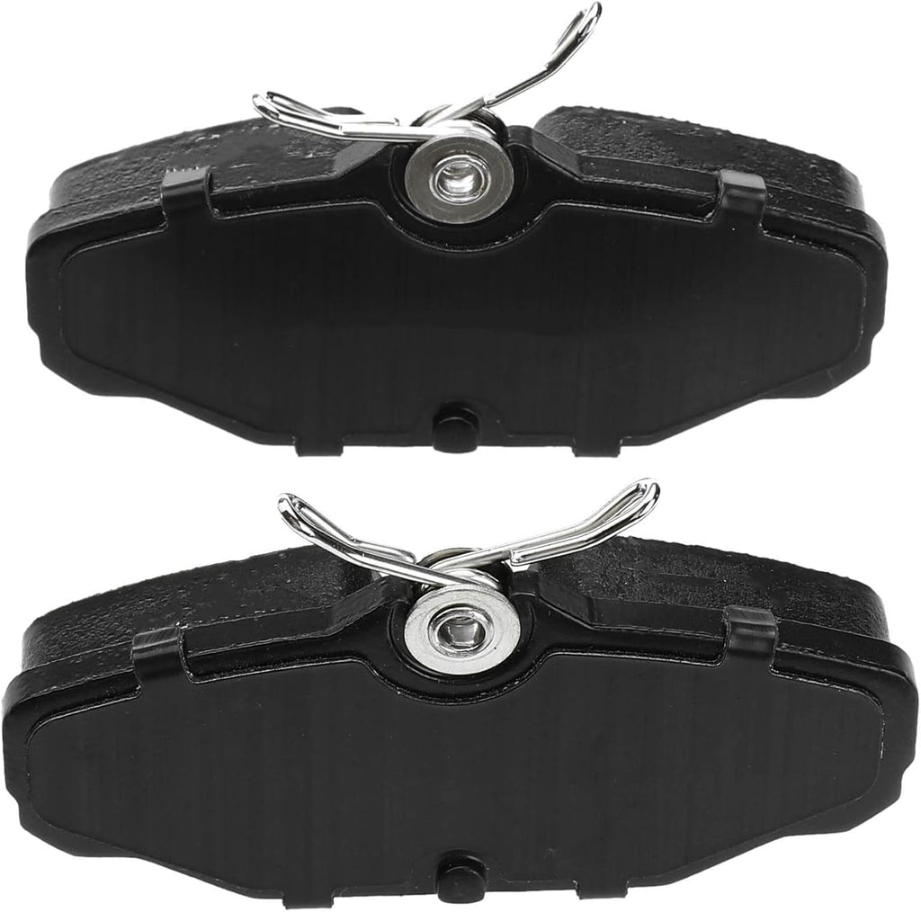 A-Premium Front Vented & Rear Solid Disc Brake Rotors Ceramic Pads Kit Compatible with Select Ford, Lincoln and Mercury Models - Taurus 1996-2005, Continental 1995-2002, Sable 2001-2005