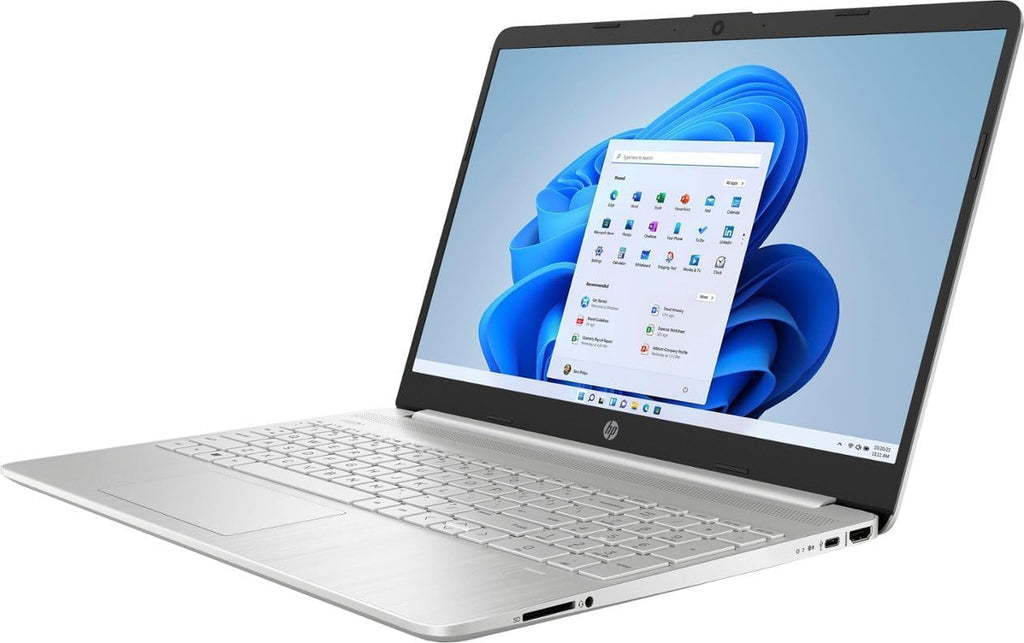 hp - 15.6' Touchscreen Laptop -Intel Core i3-1115G4 (up to 4.1 GHz with Intel Turbo Boost), 8GB DDR4 RAM, 256GB SSD, Webcam, HDMI, Wi-Fi, Windows 11 Home- Natural Silver