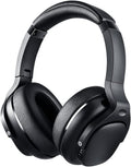 ANC Active Noise Cancelling Wireless Bluetooth Over-Ear Headphones Foldable Hi-Fi Stereo On-Ear Headsets, Hands-Free CVC HD Calls, 30H Playtime, for Sports/Games,Black