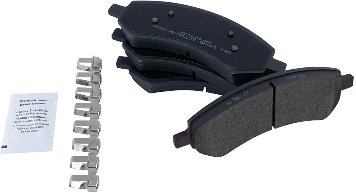 TRQ Front & Rear Brake Pad & Rotor Kit Semi-Metallic Compatible with 2007-2009 Chrysler Aspen Dodge Durango 2006-2010 Ram 1500 2011-2018 Ram 1500 2019-2021 1500 Classic