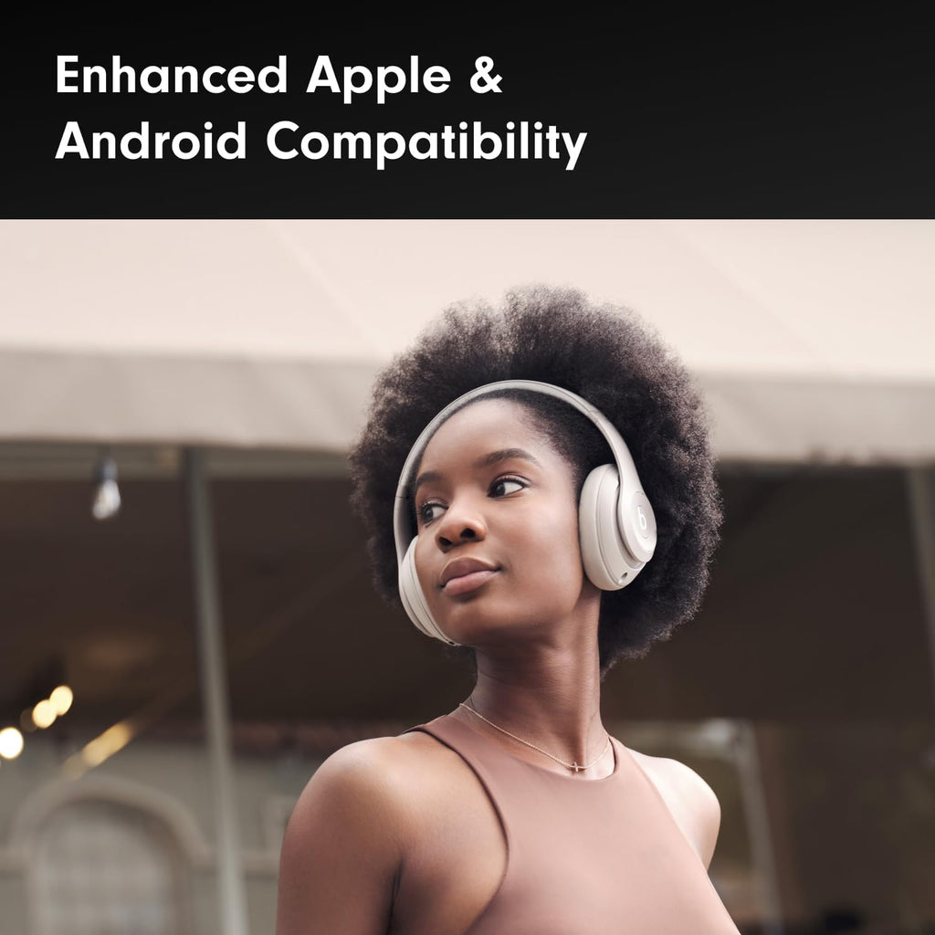 Beats Studio Pro - Wireless Bluetooth Noise Cancelling Headphones - Sandstone (Renewed)