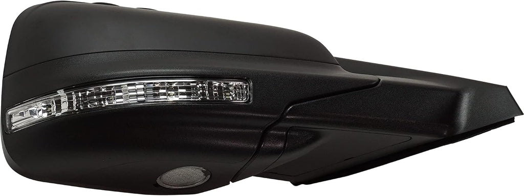 Kool Vue Passenger Side Power Heated Mirror for Ford Explorer 2011-2015 Power Fold With Signal Light & Puddle Lamp; Without Blind Spot Monitor & Memory Paintable