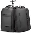 2-in-1 Detachable Carry On Rolling Backpack - Splits into Two Bags for Travel, 50L Wheeled Backpack with 17.3″ Padded Laptop Sleeve, USB Charging Ports, TSA Lock, Waterproof Luggage Suitcase