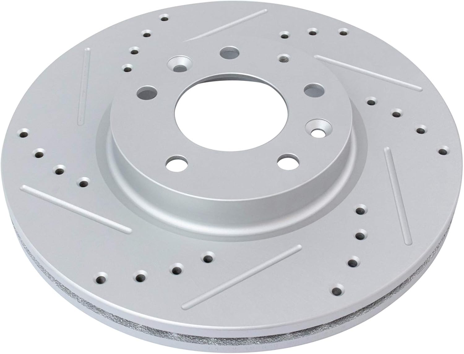 TRQ Performance Front and Rear Semi Metallic Brake Pad and Rotor Set Drilled Slotted Coated Compatible with 2006-2012 Ford Fusion 2007-2012 Lincoln MKZ 2006 Lincoln Zephyr 2006-2011 Mercury Milan