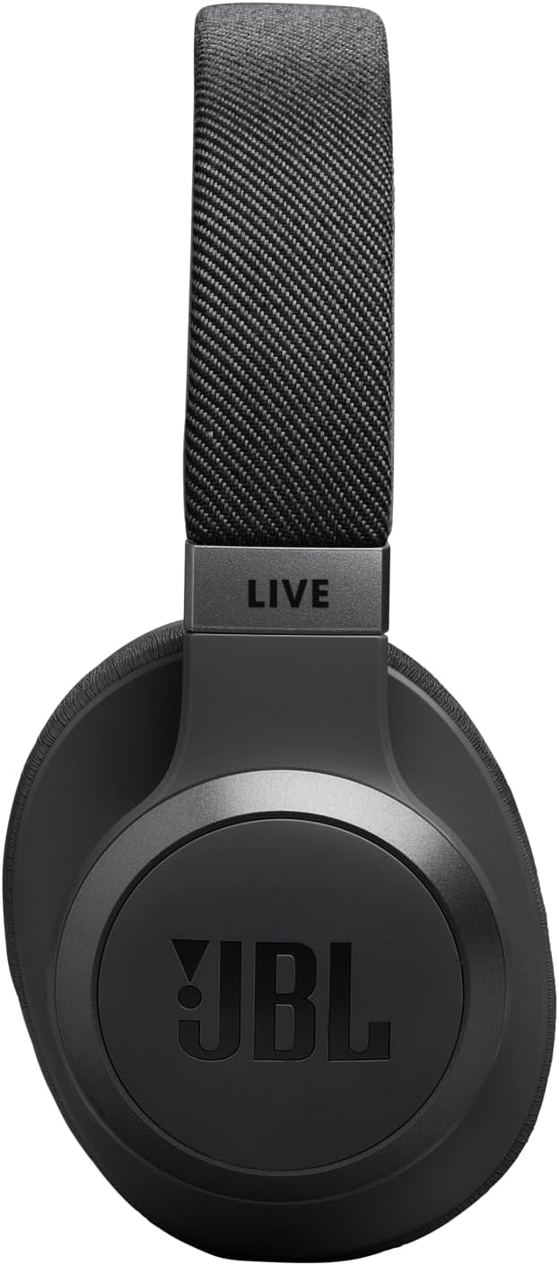 JBL Live 770NC Wireless Over Ear Noise Cancelling Headphone Bundle with gSport Case (Black)