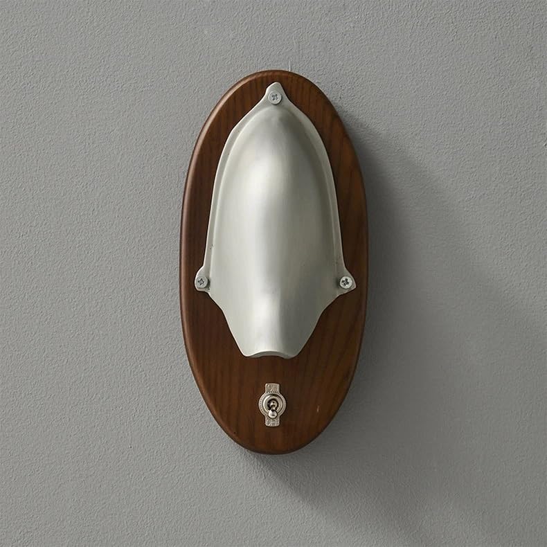 Brass Wood Wall Light E27 Bulb for Bedroom Parlor Stars Aisle Restaurant Gold Silver Copper Wall Lamp Sconce,Bathroom