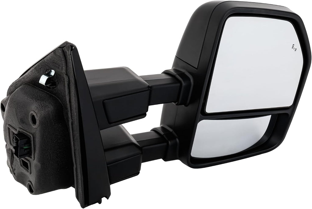 Garage-Pro Right Side Power Heated Towing Mirror For Ford F-250 F-350 F-450 Super Duty 2020-2022, Passenger Side Mirror, Power Fold Signal Light, Blind Spot Monitor, Memory & Puddle Lamp Paintable