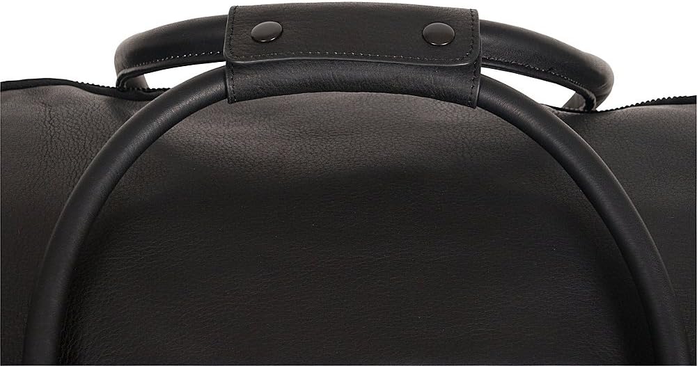 Kenneth Cole REACTION Duff Guy Colombian Leather 20' Single Compartment Top Load Travel Duffel Bag, Cognac