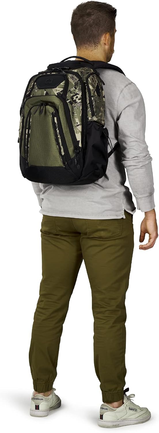 OGIO Renegade Backpack (Renegade Pro, Woodcut Polka)