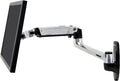 Ergotron – LX Single Monitor Arm, VESA Wall Mount – for Monitors Up to 34 Inches, 7 to 25 lbs – Polished Aluminum