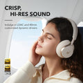 Soundcore by Anker Space One Active Noise Cancelling Headphones, with Headphones Case, 2X Stronger Voice Reduction, 40H ANC Playtime, App Control, LDAC Hi-Res Wireless Audio