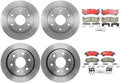 8Pcs Brakes Kit Front Rear Disc Brake Rotors Brakes Pads for Chevrolet Astro 2003-2005 for Chevy Astro 2003-2005 for Chevrolet Silverado 1500 1999-2006 for Chevy Silverado 1500 1999-2006