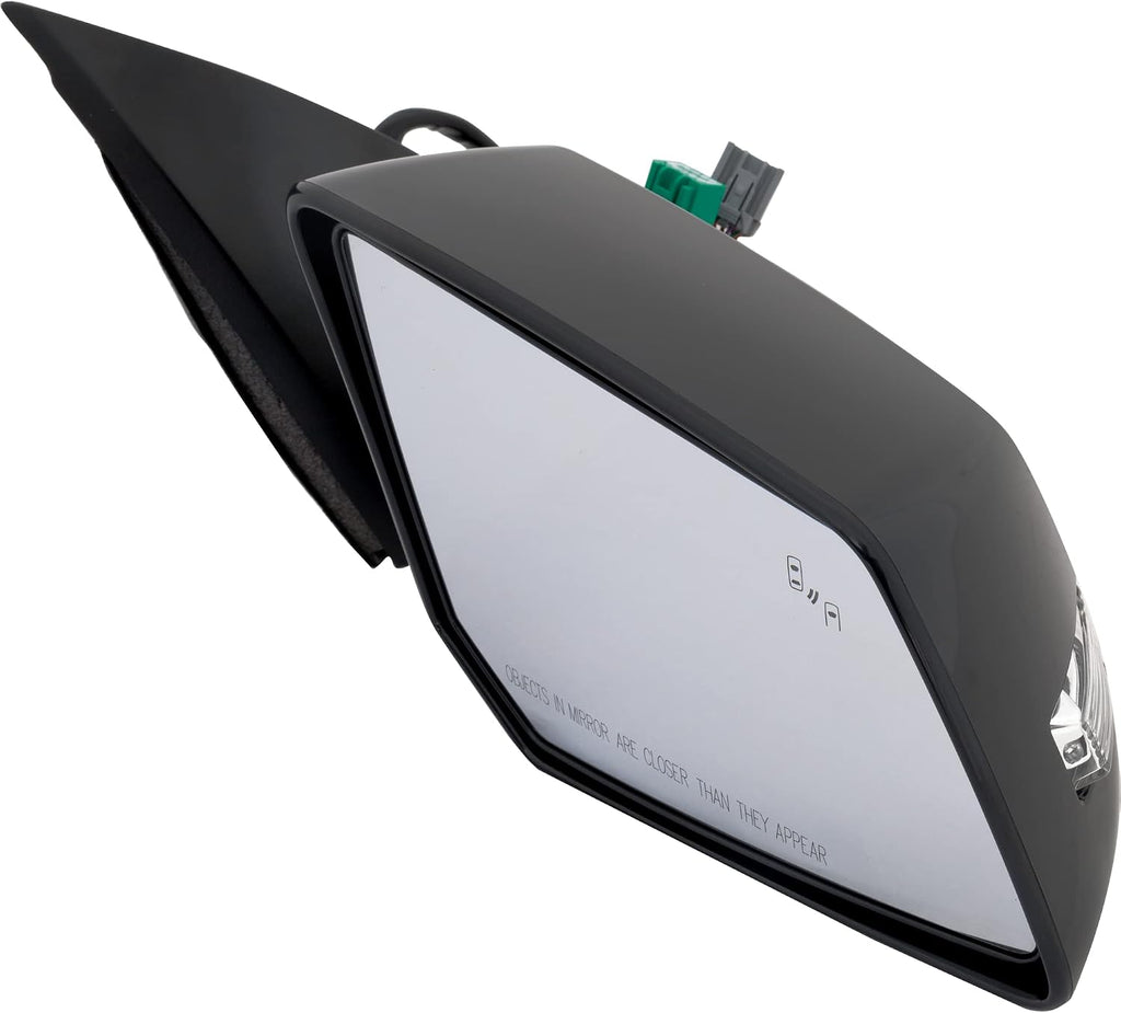 Garage-Pro Passenger Side Power Heated Mirror for Chevrolet Traverse 2013-2017 Power Fold With Signal Light, Blind Spot Monitor & Memory Paintable