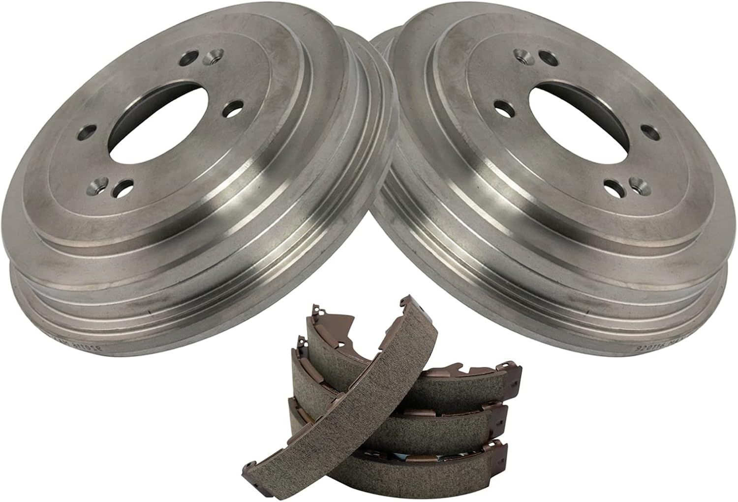 TRQ Rear Brake Drum & Shoe Kit Set for 2006-2011 Hyundai Accent / 2006-2011 Kia Rio / 2006-2011 Kia Rio5