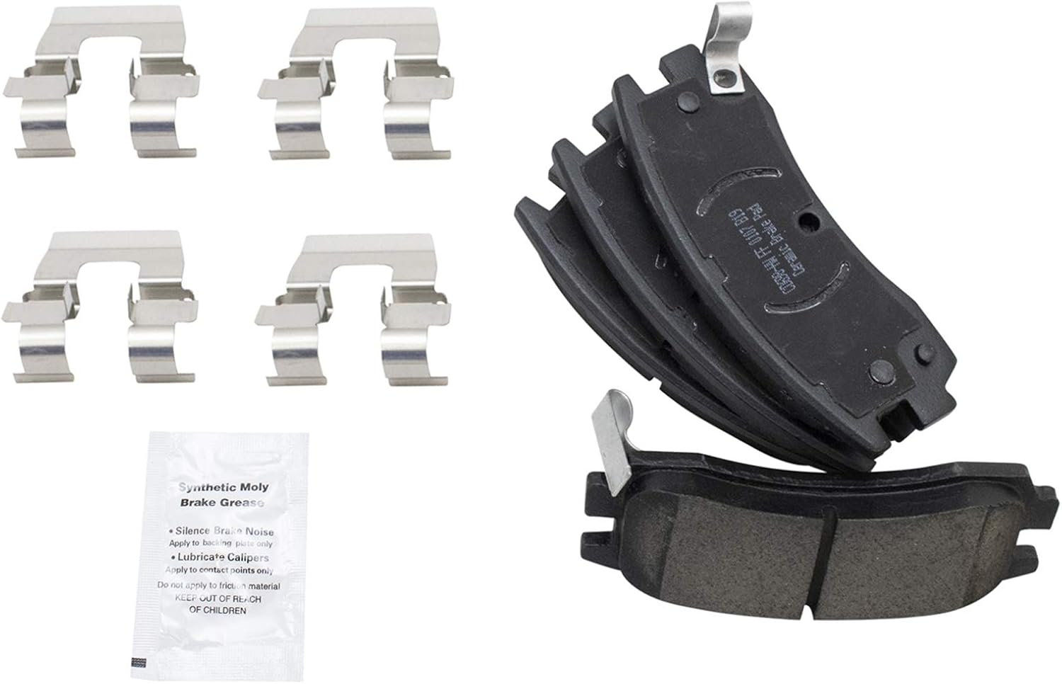 TRQ Performance Rear Brake Pad & Rotor Set Ceramic Drilled Rotors Calipers Compatible with 97-04 Buick Regal 98-02 Oldsmobile Intrigue 00-05 Chevrolet Impala Monte Carlo 97-03 Pontiac Grand Prix