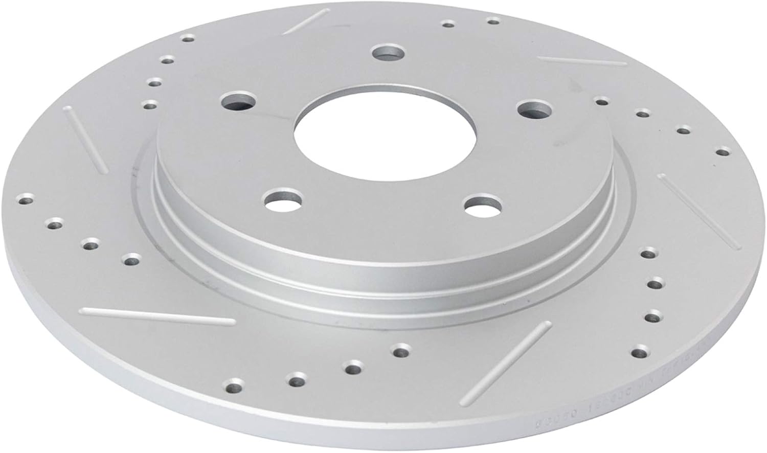 TRQ Performance Rear Brake Pad and Rotor Set Ceramic Solid Rotors Calipers Compatible with 2013 Dodge Journey