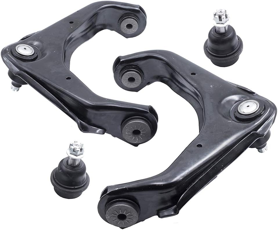 Front Suspension Kit Control Arm 13pcs replacement for Chevy Silverado Chevrolet Avalanche Suburban GMC Sierra 1500 2500 3500 HD w/Ball Joints Sway Bars Tie Rods Pitman Idler Arm Bracket