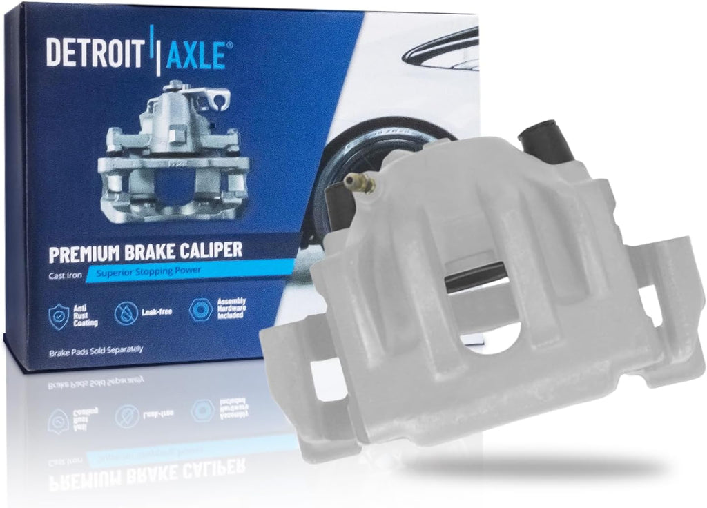Detroit Axle - Front Left Brake Caliper for 1995 1996 1997 1998 BMW Z3 318ti Driver Side Disc Brake Caliper Replacement