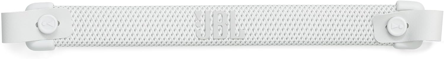 JBL Charge 6 - Portable Waterproof & Drop-Proof Bluetooth Speaker, Bold JBL Pro Sound with AI Sound Boost, 28Hrs of Playtime, Built-in powerbank & Comes with a Sturdy/Removable Carrying Strap (White)