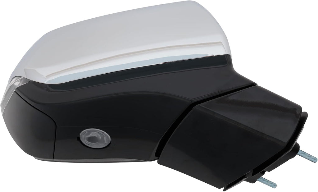 Garage-Pro Passenger Side Power Heated Mirror for Chevrolet Tahoe Suburban GMC Yukon 2021-2023 Power Fold with Signal Light, Blind Spot Monitor, Memory & Puddle Lamp Chrome w/o Surround View Camera