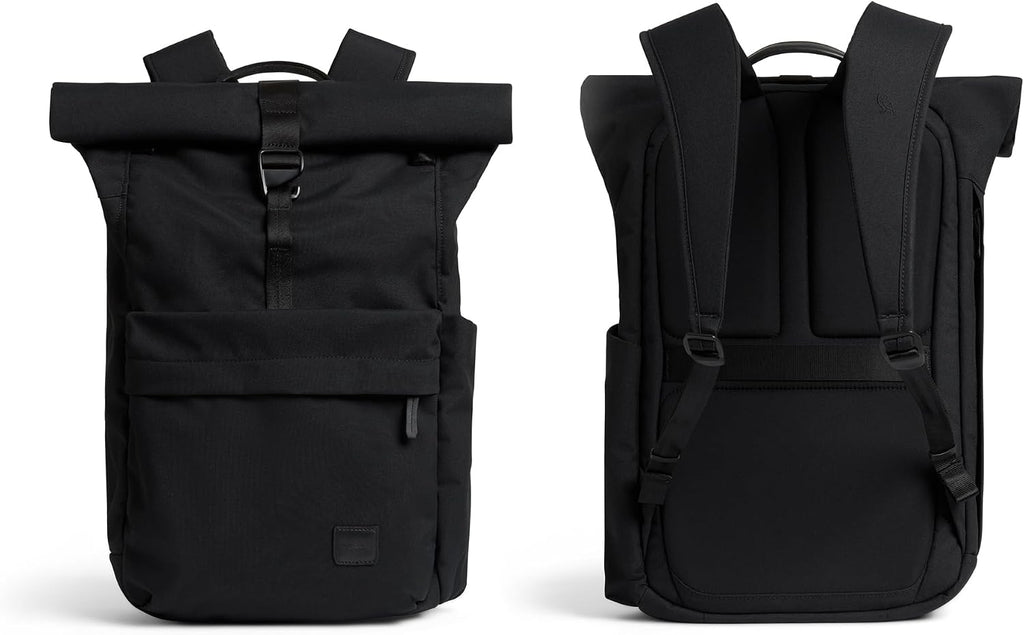 Bellroy Classic Rolltop (commuter backpack with 16' laptop sleeve, luggage pass-through, and two access points) - Black