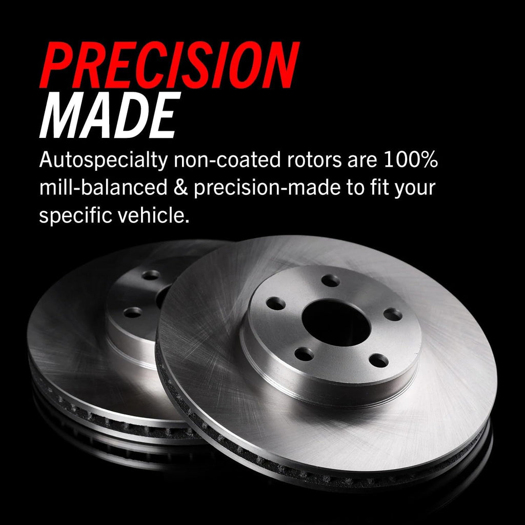 PowerStop Front and Rear Brake Kit for Chevrolet Silverado 2500 HD 2015-19 |Suburban 3500 HD 2016-19 |GMC Sierra 2500 HD 2015-19 - Z17 Ceramic Brake Pads & Disc Rotors Replacement, KOE6992