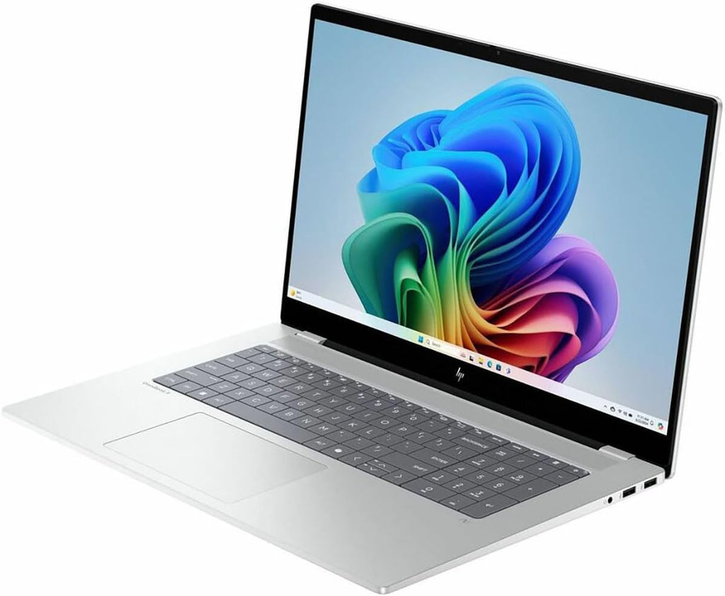 HP OmniBook X 17-dd0013dx 17.3' Full HD Touchscreen Laptop, Intel Core Ultra 7 256V 2.2GHz, 16GB RAM, 1TB SSD, Windows 11 Home, Glacier Silver - Refurbished