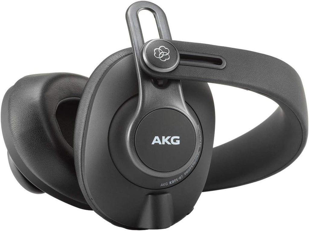 AKG Pro Audio K371BT Bluetooth Over-Ear, Closed-Back, Foldable Studio Headphones (Renewed)