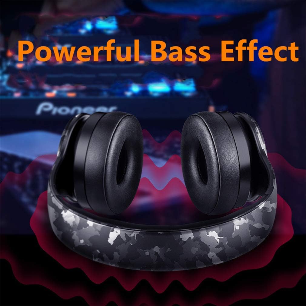 Wireless Headphones Over Ear Bluetooth Headphone Noise Cancellation Headset Running Music Headphone Game Type,Subwoofer,Long Standby