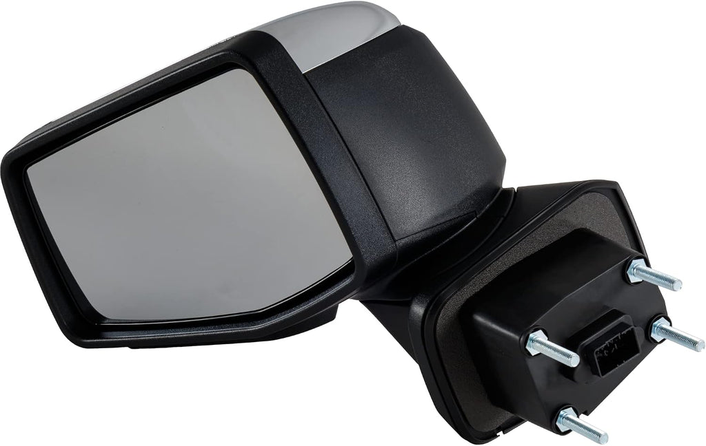 Garage-Pro Left Power Heated Mirror for GMC Sierra 1500 2019-2023 Power Fold With Signal Light, Memory & Puddle Lamp; Without Blind Spot Monitor & Auto-Dimming Chrome New Body Style
