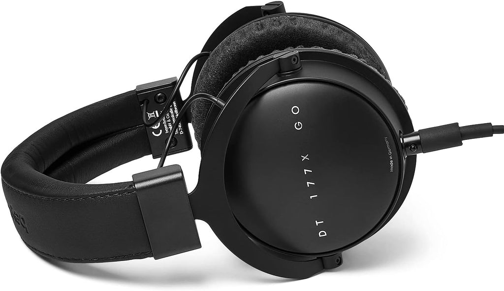 Massdrop x Beyerdynamic DT 177X GO Over-Ear Closed-Back Headphones, 32 Ohms, Detachable Cable, Replaceable Velour & Sheep Skin Ear Pads