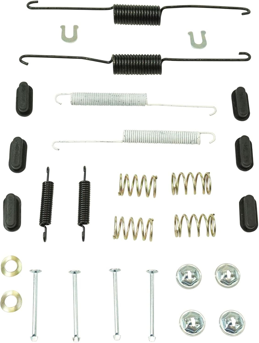 Rear Brake Drum Shoe & Hardware Kit Compatible with Chevy Silverado 1500 Truck