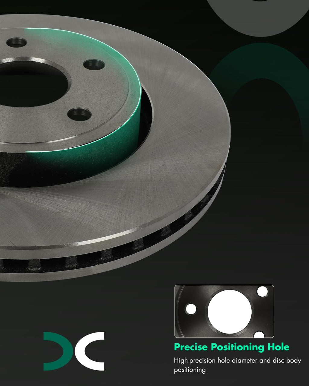 SCITOO Front 12.99' Brake Pads and Rotors Kits Fit For Dodge For Durango 2011-2020,For Jeep Grand Cherokee 2011-2018