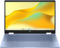 HP Chromebook x360 14 inch FHD IPS Touch 2-in-1 Laptop, Intel Processor N100, 4GB RAM, 64GB eMMC, Chrome OS, Sky Blue, 14b-cd0130wm (Renewed)