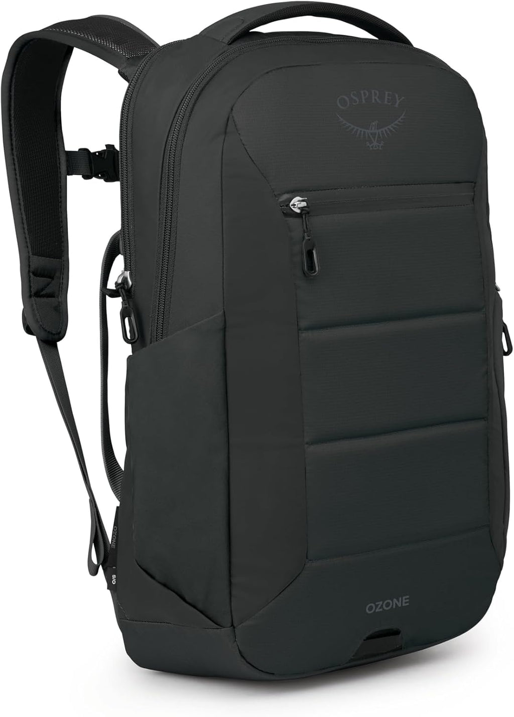 Osprey Ozone Laptop Backpack with Ventilated AirScape™ Backpanel - Lightweight Travel Backpack with 16' Laptop Sleeve - Carry-On Compatible Travel Bag for Men and Women, Black
