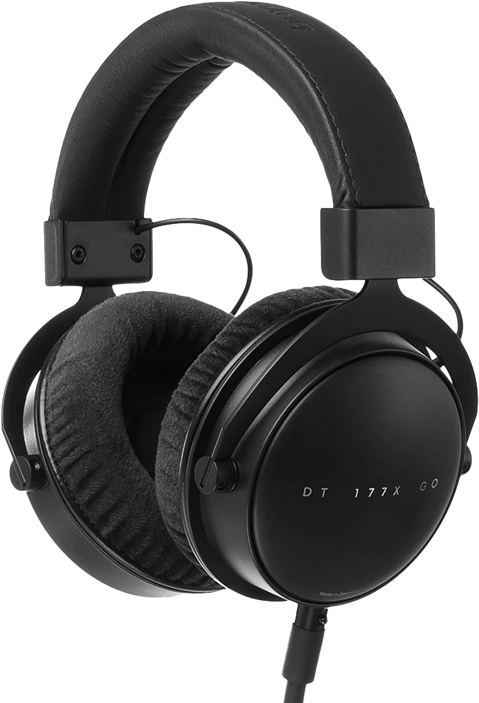 Massdrop x Beyerdynamic DT 177X GO Over-Ear Closed-Back Headphones, 32 Ohms, Detachable Cable, Replaceable Velour & Sheep Skin Ear Pads
