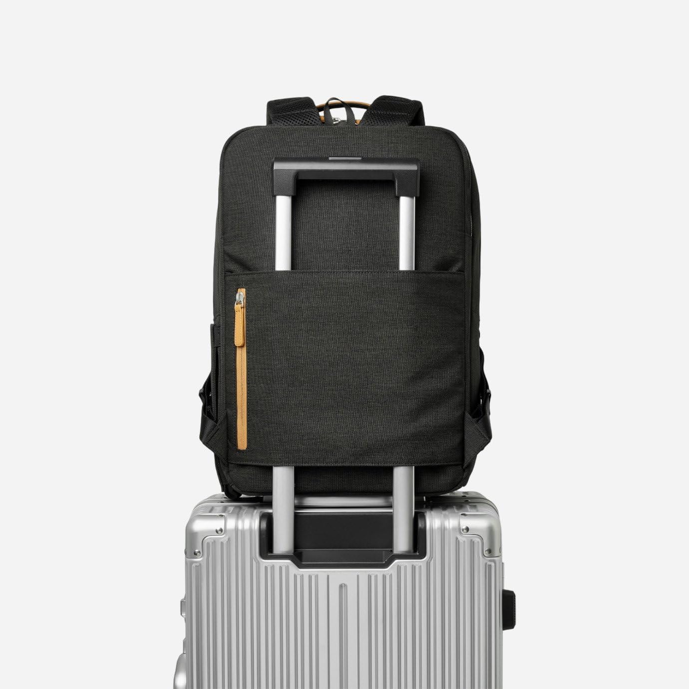 Nordace Siena Pro 15 Smart Backpack with USB Charging - 16' Laptop Backpack, 20L Daily Backpack for Travel, Everyday, or Work (Black-Brown)