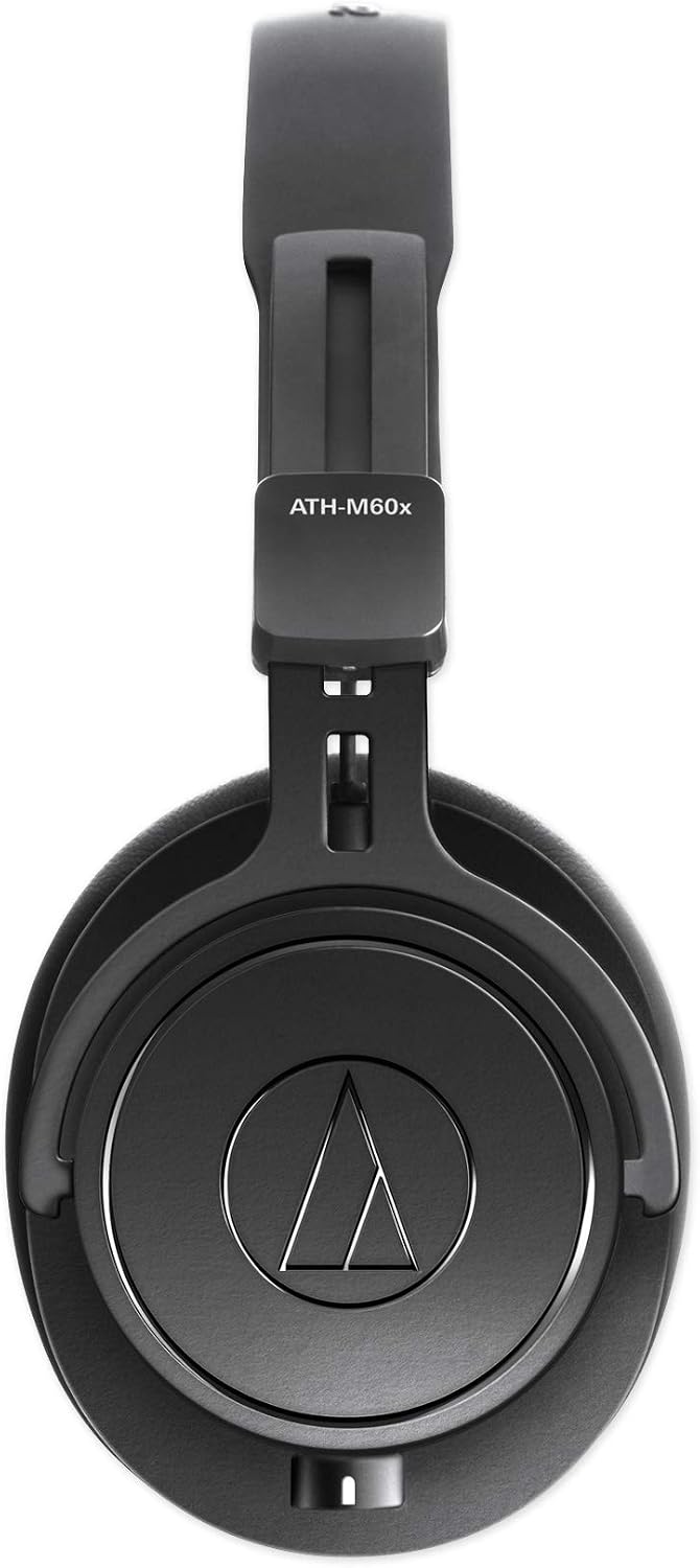 Audiosavings Bundle: Audio Technica ATH-M60X Closed-Back Pro Monitor Headphones w/Detachable Cables Bundle with Rockville RDAC5B DAC Digital to Analog Converter USB/Optical/RCA/Headphone (2 Items)