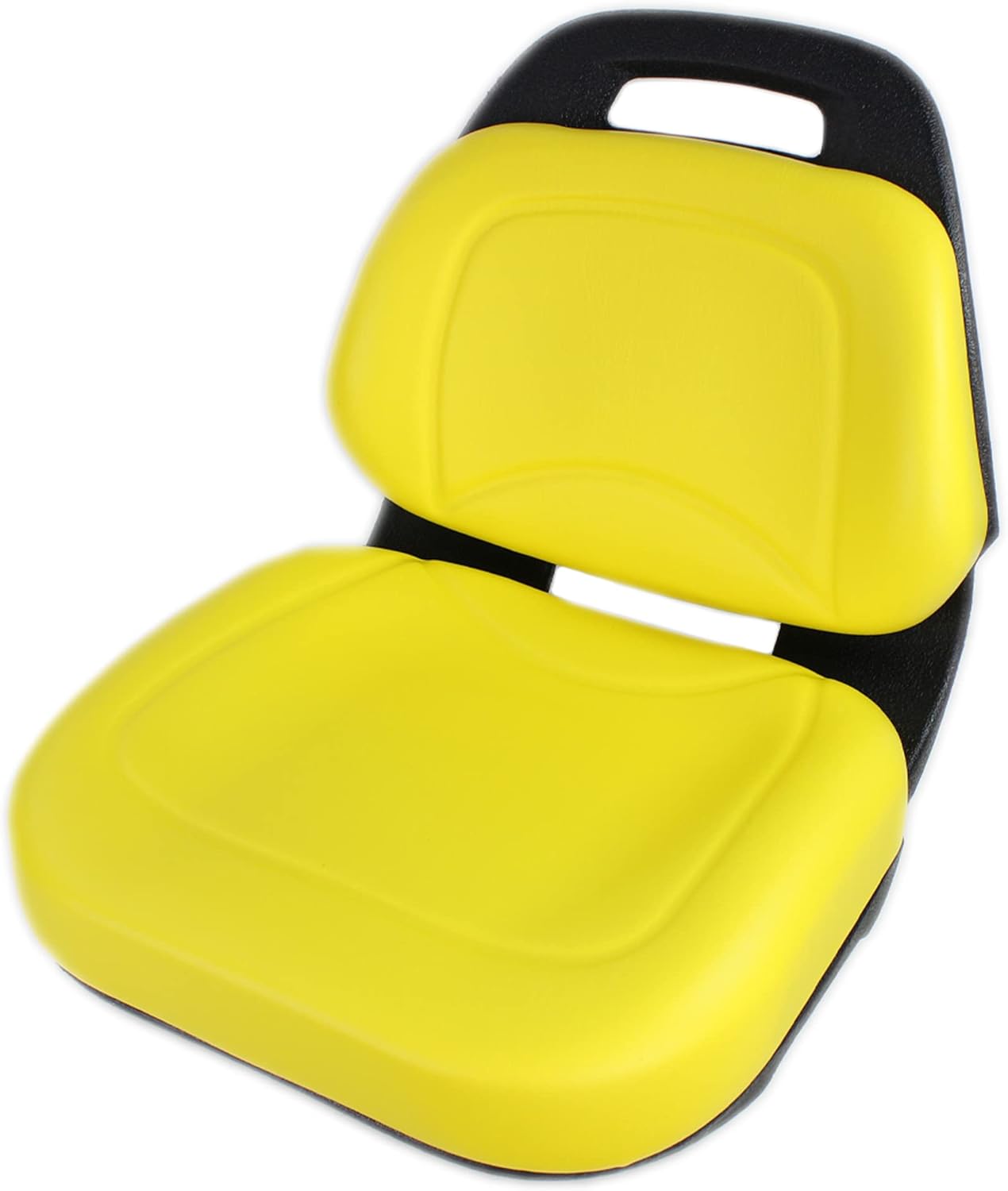 E-AUC11188 Deluxe Yellow Seat for John Deere Lawn Tractors X360, X340, X324, X320, X300R, X304, X300, X305R, X310, X330, X350, X350R, X354, X384, X380, X370, X394, X390, X580, X570+